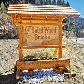 Solid Wood Bricks Firmentafel